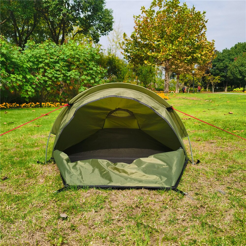 Cheap Goat Tents Ultralight Outdoor Camping Tent Single Person Camping Tent Portable Sleeping Bag Tent camping tent travel Tents 